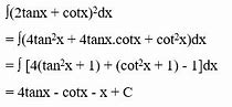 Cotx 2 Đạo Hàm