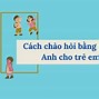 Mẫu Hội Thoại Tiếng Anh Cho Bé