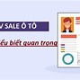 Sale Ô Tô Tuyển Dụng